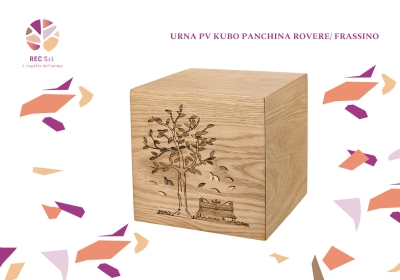Urna PV Kubo Panchina Frassino e Rovere