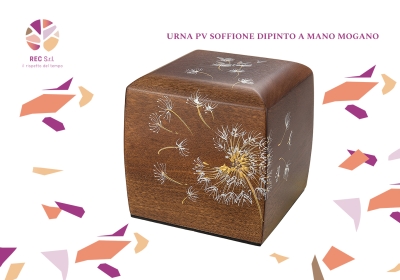 Urna PV Soffione Dipinto Mogano