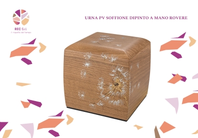 Urna PV Soffione Dipinto Rovere