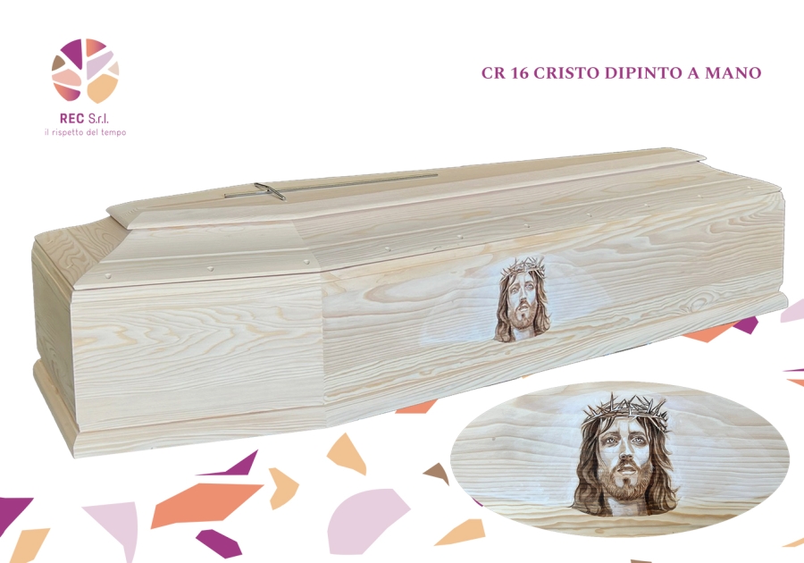 CR 16 Cristo Dipinto A Mano