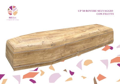 CP 50 Ecologico Effetto Rovere Antico Con Profili Acciaio