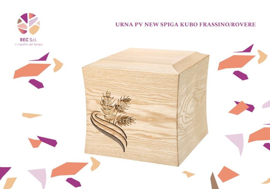 Urna PV Fx New Spiga Kubo Frassino e Rovere